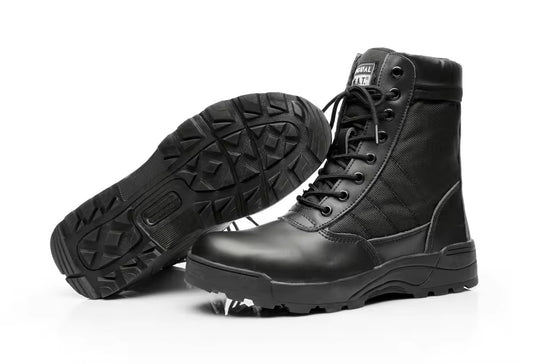 Custom Oxford Safety Waterproof Outdoor Boots Tactical Combat Boots For Men