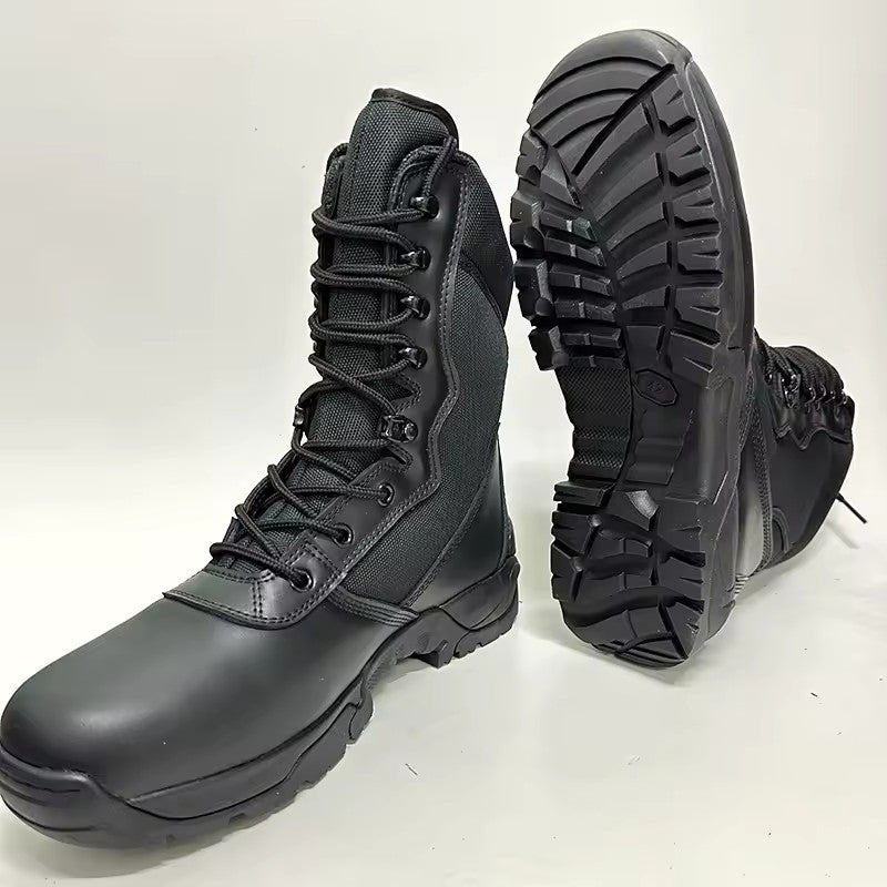 Tactical Jungle Boots Green Men With Zip Ankle Boot Male Boots Second Black Rubber