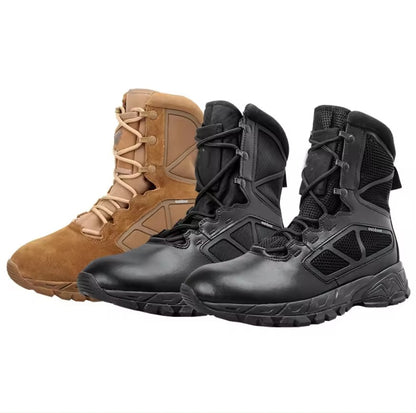 New Fashion Trends Design Light Weight Reinforcement Tactical Boots