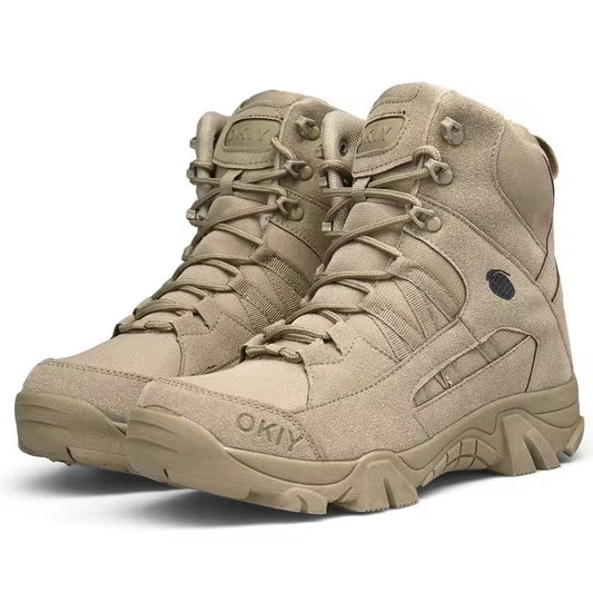 High Quality Outdoor Winter Low Cut Tactical Boots Desert Boots Combat Waterproof Winter Training Combat Boots