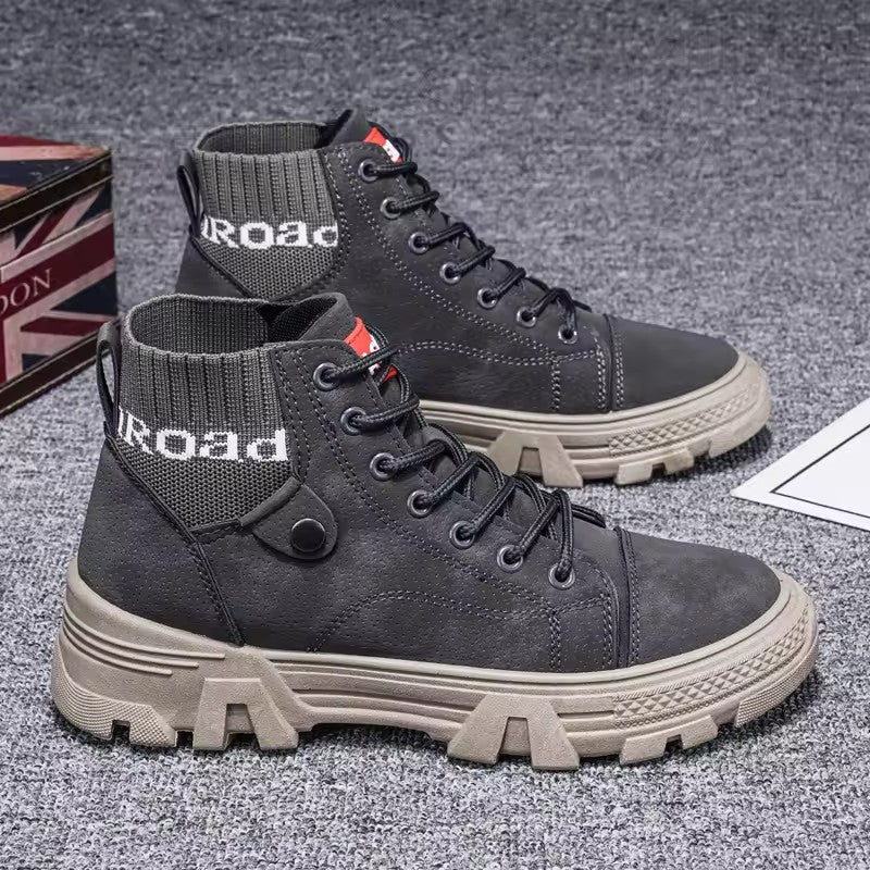 Factory safety work shoes wear resistant hiking boots men training safety shoes