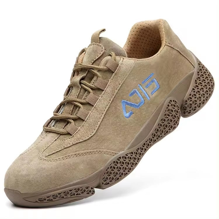 Breathable Suede Electric Welding Work Shoes Labor Insurance Shoes