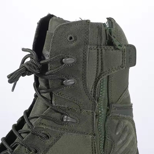 Camouflage men high top hiking combat boots large size outdoor sports climbing shoes tactical boots