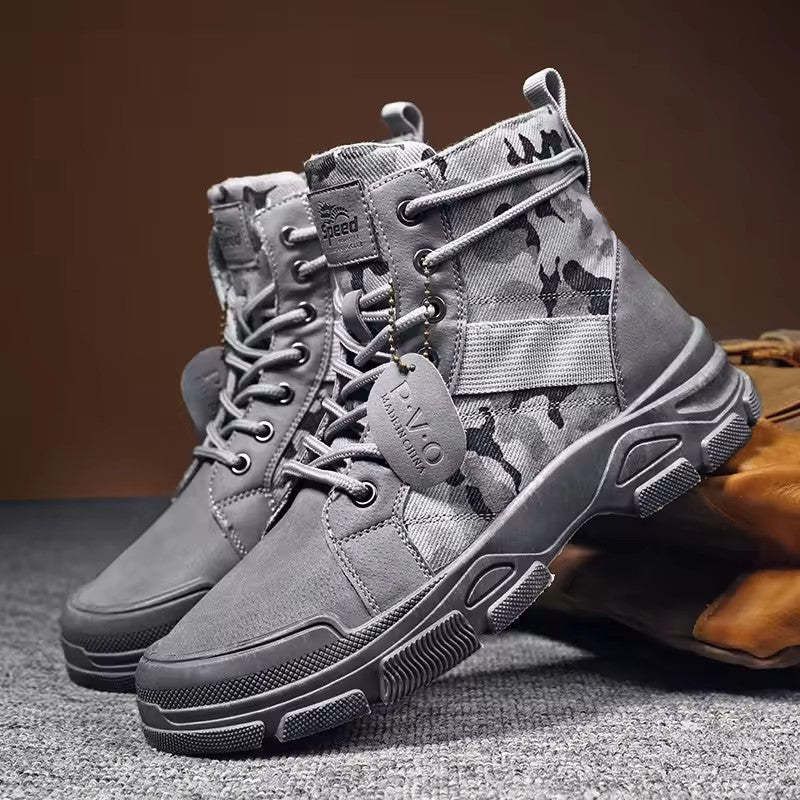 Guard Uniform Boots Shoes Field Training Tactical Boots Desert Boots Outdoor Footwear