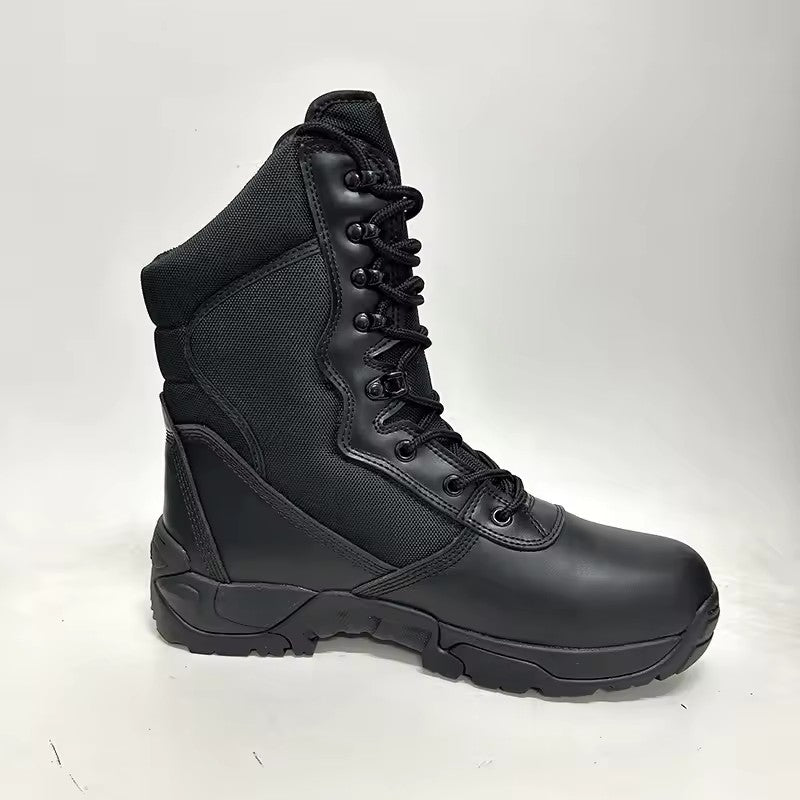 Tactical Jungle Boots Green Men With Zip Ankle Boot Male Boots Second Black Rubber