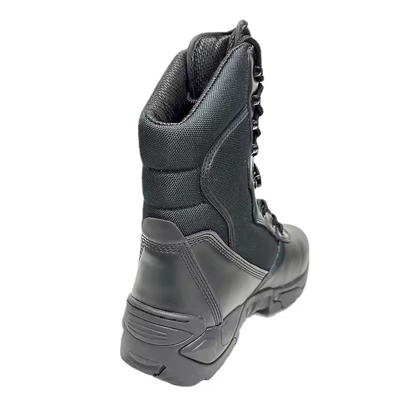 Tactical Jungle Boots Green Men With Zip Ankle Boot Male Boots Second Black Rubber