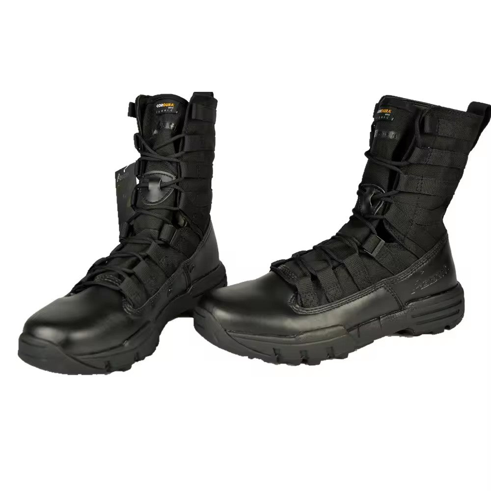 Men Outdoor Waterproof Mid Height Combat Boots Lace Up Terrain Best Hiking Low Sports Shoes Tactical Boots