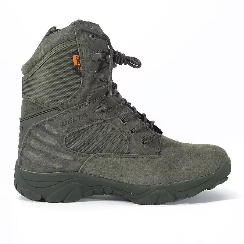 Camouflage men high top hiking combat boots large size outdoor sports climbing shoes tactical boots