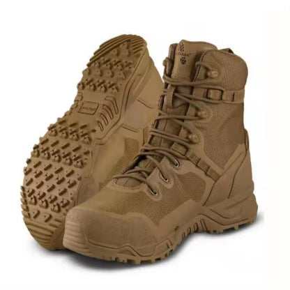 Philippine Malaysia Panama Brown Ankle Boots Hot Weather Breathable Tactical Ankle Boots