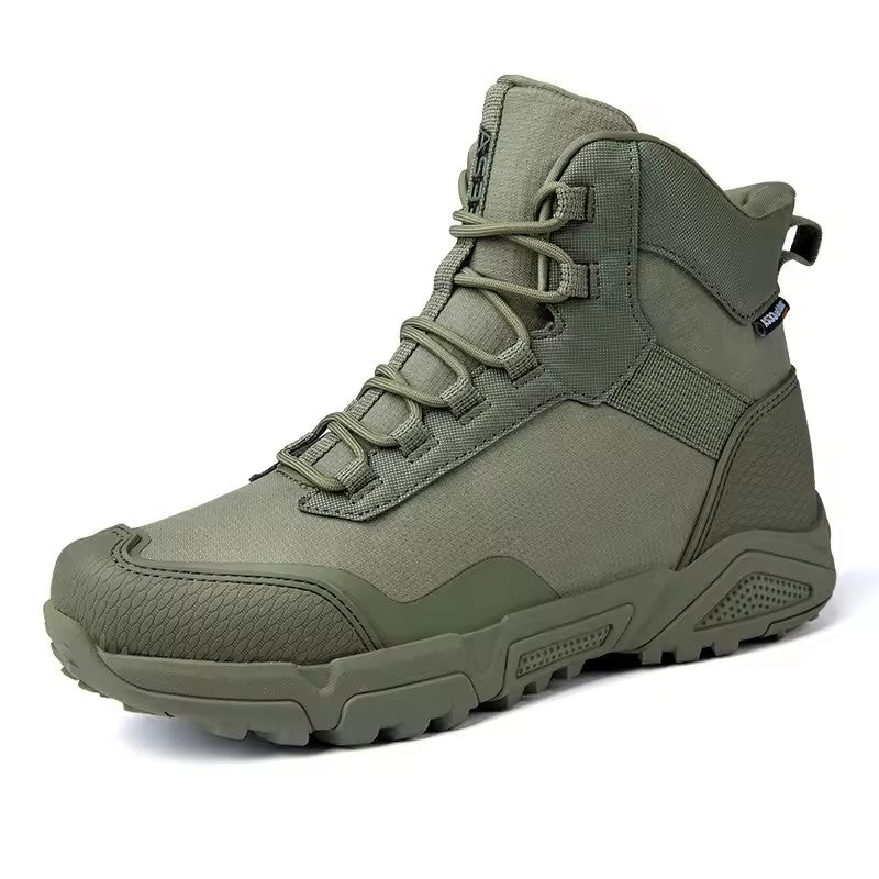 Wholesale Training Camping Mountaineering Waterproof Shoe Combat Tactical Boot For Men And Women With Zipper